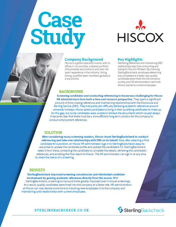 Case Study: Hiscox