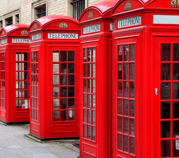 Official Start to Brexit | Sterling Talent Solutions London red phone booths